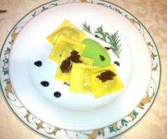 Primo piatto per il pranzo di matrimonio