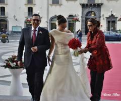 L'arrivo della sposa in chiesa