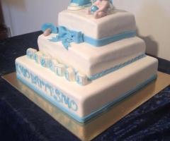 Torta per il battesimo