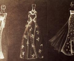 Abiti disegnati a mano