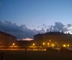 Tenuta la Mandria - La location dopo il tramonto