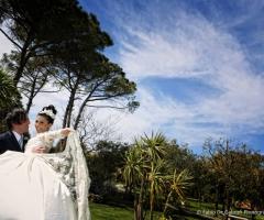 Borgo Ducale Brindisi - Gli sposi nei giardini