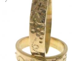 Il Galeone gioielli - Fedi incise oro giallo