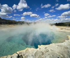 Luna di miele sul vulcano dello Yellowstone (Stati Uniti)