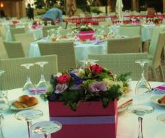 Centrotavola per il matrimonio