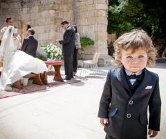 piccoli protagonisti insieme agli sposi