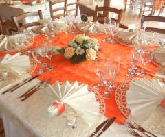 Da Valentino Ristorantino Agricolo - Preparativi in arancio