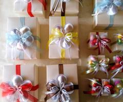 rossozafferano - Bomboniere colorate grandi e piccole