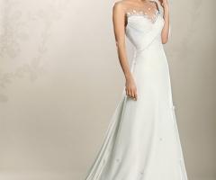 Vestito da sposa a sottovete - Collezione Zaffiro Z10