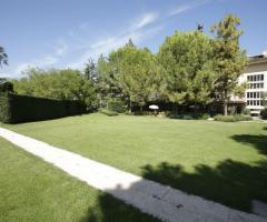 Parco dell'hotel per matrimoni