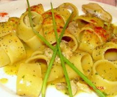 Primo piatto del ricevimento di matrimonio