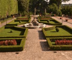 I giardini all'italiana della villa