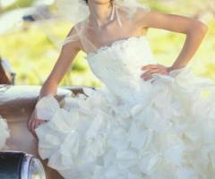 Atelier Alfina - Abito da sposa corto