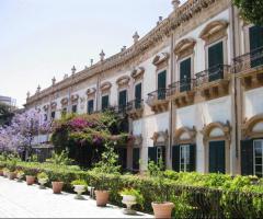Esterno della location per ricevimento di matrimonio Palazzo Butera