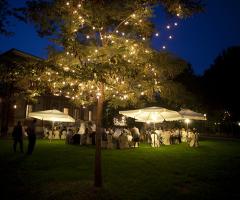 Il ricevimento di matrimonio alla villa