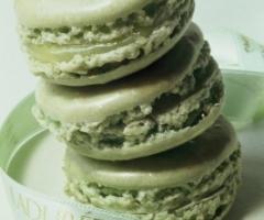 Macarons al basilico per il matrimonio