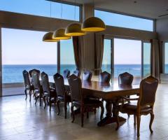 Villa Infinito Mare - Il salone principale panoramico