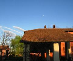 Portico per il ricevimento di nozze