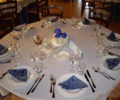 Tavolo per il ricevimento di matrimonio 