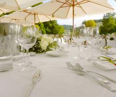 Grand Hotel Stigliano - Allestimento tavoli