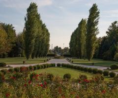 Villa Grazia Cattania - L'ingresso del parco della Villa