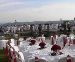 Mise en place per il matrimonio