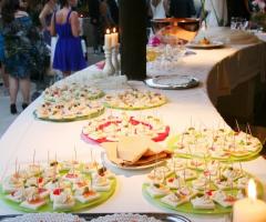 Poggio Ruppelt dal Tedesco 1930 - Il tavolo del buffet nuziale