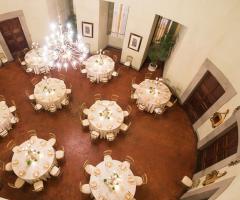 Tavoli rotondi per le nozze