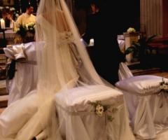 Addobbo sedute sposi