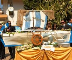 Allestimento per il buffet di nozze