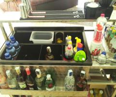 Drink me - La postazione bar per gli invitati