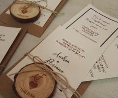 PARTECIPAZIONE COUNTRY LEGNO INCISO