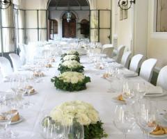Tavolo imperiale per il ricevimento di matrimonio a Udine