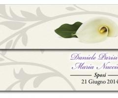 Cartellino bomboniere.