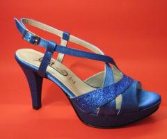 sandalo cerimonia
tessuto 
tacco 9