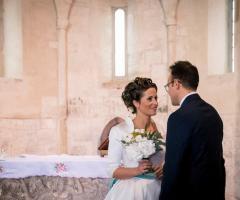 We. Wedding Photography - Gli sposi nella cappella