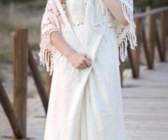 Capelli tenuti con laccetto sulla fronte - Abito Daniela Gristina - Foto Fulvio Terenzi 2