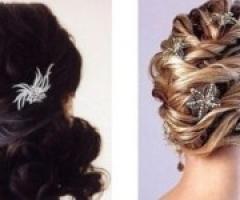 Acconciature glamour per la sposa