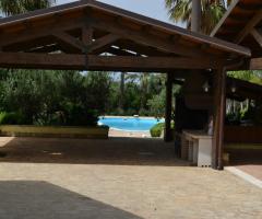 Uno scorcio della piscina