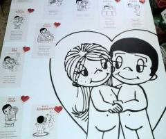 Tableau serie L'Amore è...