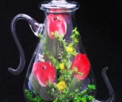 Bomboniera artigianale in vetro soffiato