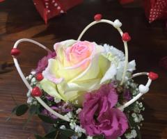 Lilla Floral Design - Cupcake con rosa allo zucchero