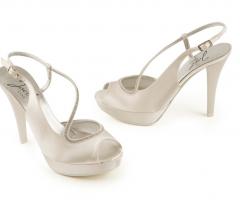 Calzaveste Damonte Marco - Sandalo in  raso e  Swarovski