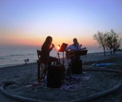 Musica in spiaggia