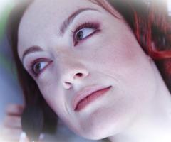 Primo piano della sposa