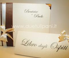 Libro degli ospiti e album per le nozze