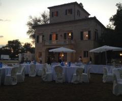 Il ricevimento all'aperto - Villa Nena
