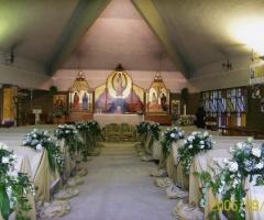 Addobbi floreali per il matrimonio in chiesa