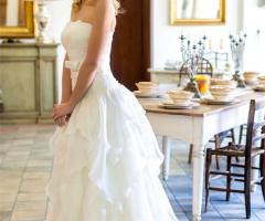 Pizzo e organza di seta - Centrospose M&G