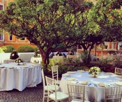 Matrimonio in giardino a Roma